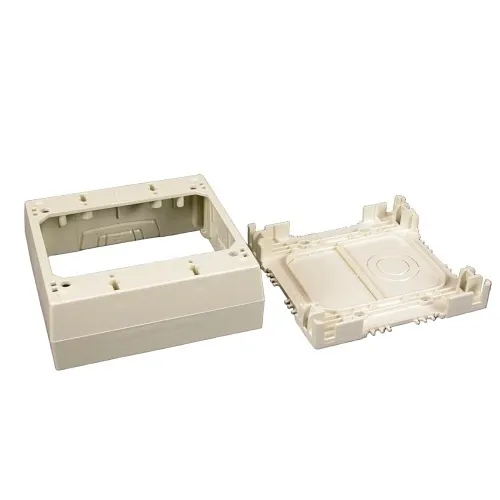 Wiremold 2348-2-WH 2-Gang Deep Device Box, TAA Compliant, White