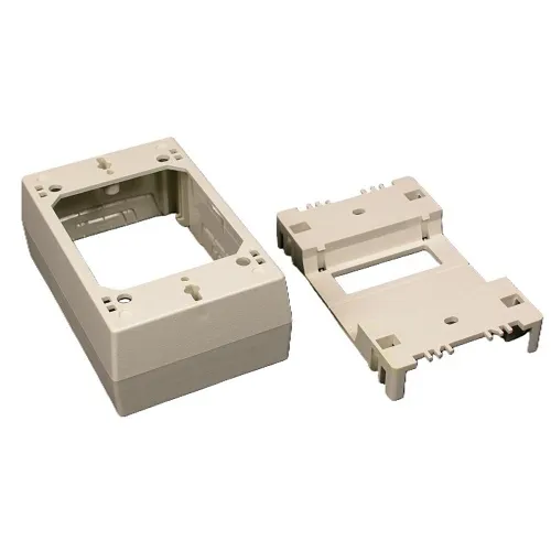 Wiremold 2348D Extra Deep Device Box Fitting, TAA Compliant, Ivory
