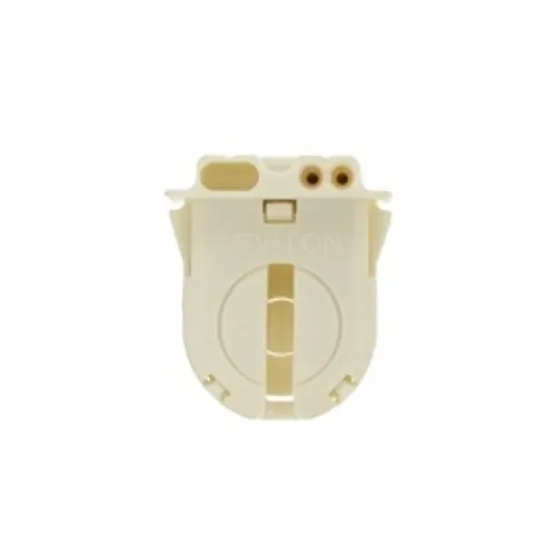 Leviton 23652-NP Fluorescent Lampholder, Med Bi-Pin, Turn Type with Lamp Lock, 660W 600V