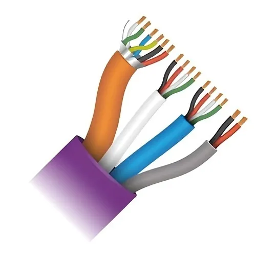 Paige 236650803 Combo Wiegand / OSDP Access Control Cable, Plenum Rated, 1000' Reel, Purple