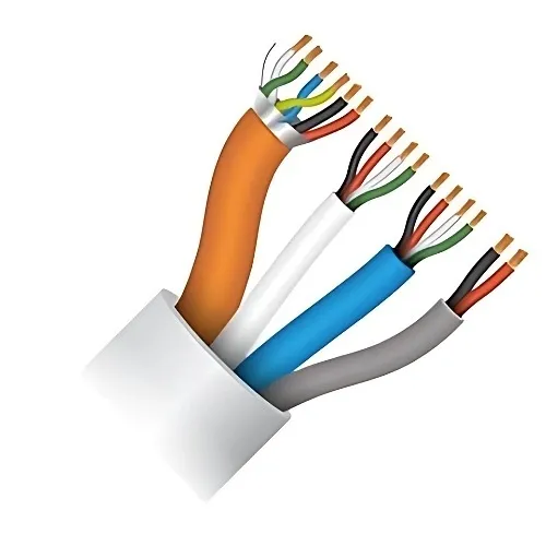 Paige 236650810 Combo Wiegand / OSDP Access Control Cable, Plenum, 1000' Reel, White