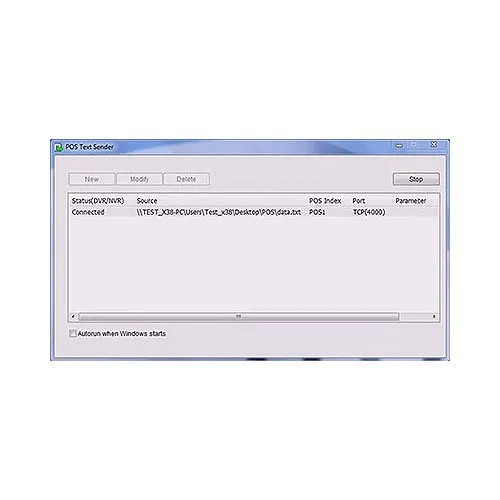 GeoVision GV-POS TEXT SENDER Dongle 1-Port, Window Based POS Only