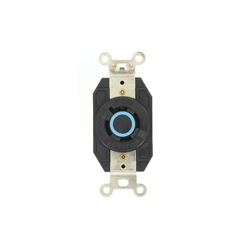 Leviton 2440 Receptacle Lock, -Pole, 4-Wire, 3-Phase, L18, 20A, 120/208V