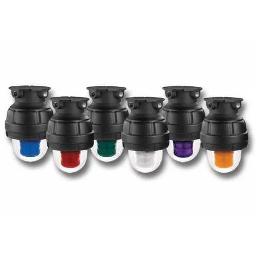 Federal Signal 24XST Explosion-Proof Supervised Strobe Light, Modular, 24VDC, Clear