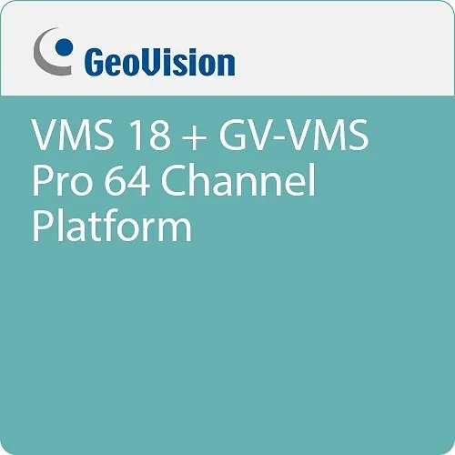 GeoVision GV-VMSPRO for 64-Channel Platform V18