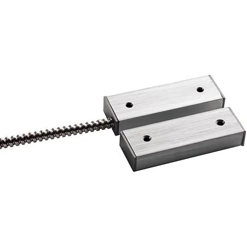 Edwards Signaling 2500 Series Aluminum Housing Armored Cable Wide Gap, SPDT 3W/VA 3" Sense Range, 30V AC/DC max., 0.25A max., 3W/VA max