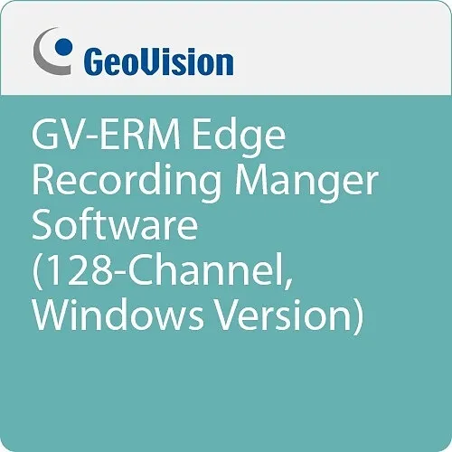 GeoVision GV-ERM Edge Recording Manager, Windows Version, 128-Channel