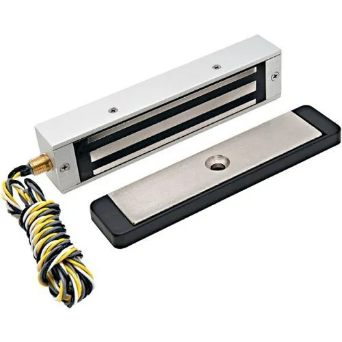 DynaLock 2513-GLBM-DYN 2513 Series Mini-Mag Gate Lock, Mounting Bracket, Dynastat force Sensor, Satin Aluminum