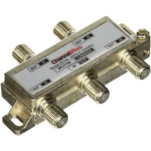 Linear 2514 ChannelPlus DC and IR Passing 4-Way Splitter/Combiner
