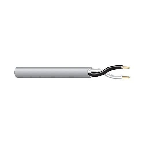 West Penn 25210IV1000 10/2 Audio Control Cable, Unshielded Plenum, 1000', Ivory