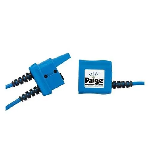 Paige 259011606 Perimaguard 16/2c Stranded Asset Protection Cable Loop and Assembly with Plastic enclosure, Blue Jacket, 10'