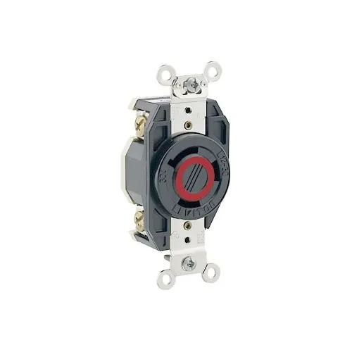 Leviton 2680 Power Plug, EB REC LOCK 3PO 3WI 3PH L12-30 30A 480V