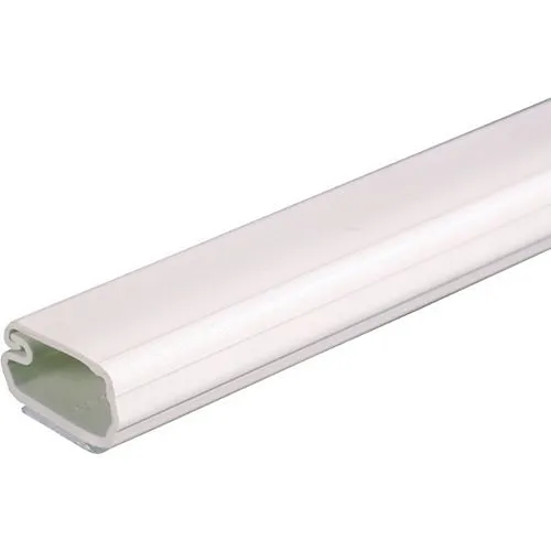 Wiremold 2700L8 2700 Series Uniduct 1-Piece Latching Raceway Fitting, 8', Ivory, 20-Piece