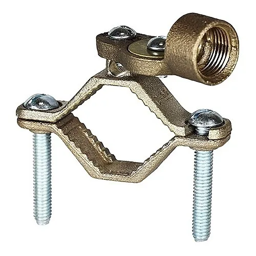 Dottie 270H Anchor, 1-1/4"-2" Bronze Ground Clamp with 1/2" Hub