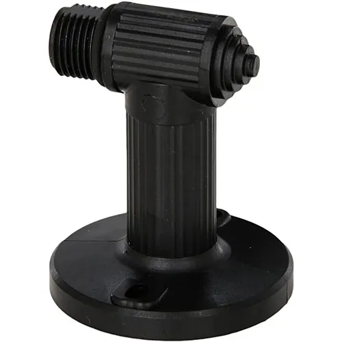 Edwards Signaling 270TWMB 270 Threaded Wall Mount, 70mm, Black