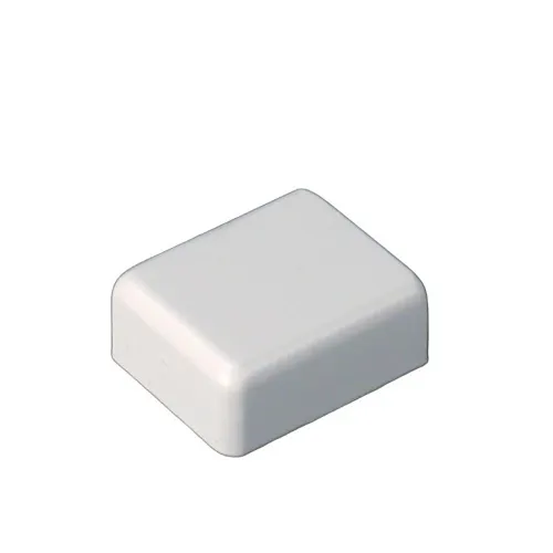 Wiremold 2710B Uniduct Blank End Fitting Fitting, TAA Compliant, Ivory