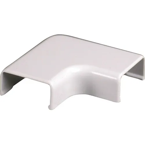 Wiremold 2711 Uniduct Flat Elbow Fitting, TAA Compliant, Ivory