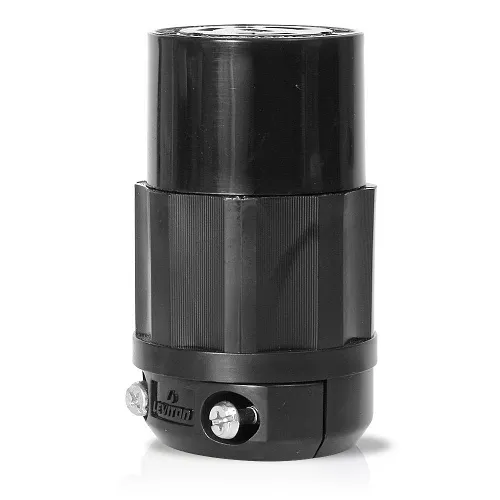 Leviton 2733-B Locking Connector, Black