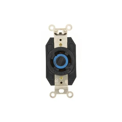 Leviton 2750 Receptacle Lock, -Pole, 4-Wire, 3-Phase, L18-30, 30A, 120/208V