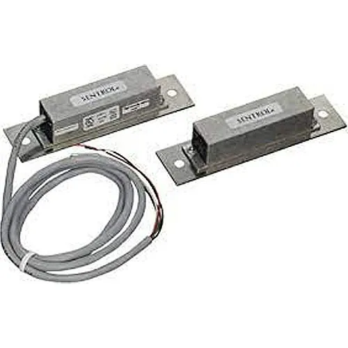 Edwards Signaling 2757-L 2757 Series Magnetic Contact, Alum, 50V op voltage, 0.5A, 25VA/W, SPDT, surface mount triple-biased, 3', 0.375" gap.