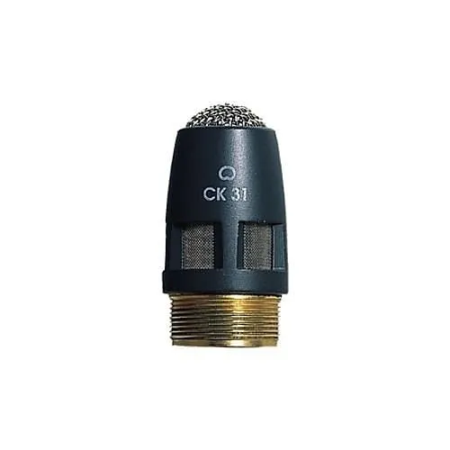 AKG CK31 Cardioid Microphone Capsule for DAM Series Mounting Modules, Black