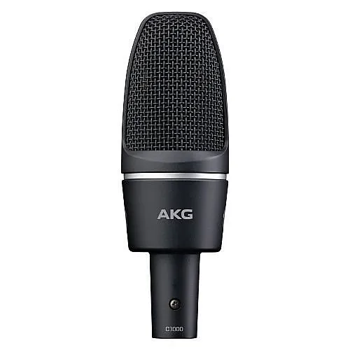 AKG 2785X00230 Professional Large-Diaphragm Condenser Microphone, Black