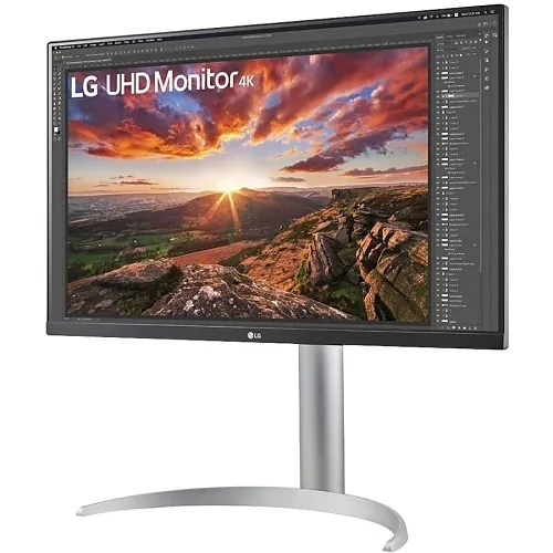 LG Pro 27BP85UN-W 27" Video Monitor, 3840x2160 Resolution