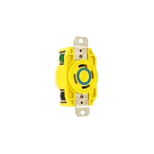 Leviton 27CM-20 Replacement Plug for Front Body, 5-Wire, 60A, 3-Phase, 120/208V