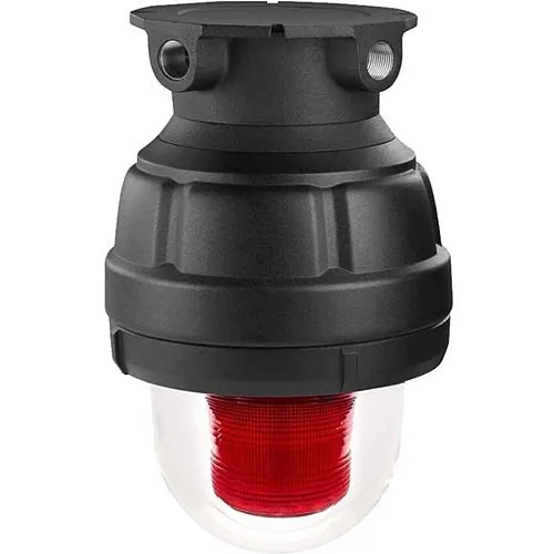 Federal Signal 27XST Explosion-Proof Strobe Light, Modular, In-Rush Limited, 24VDC, Red