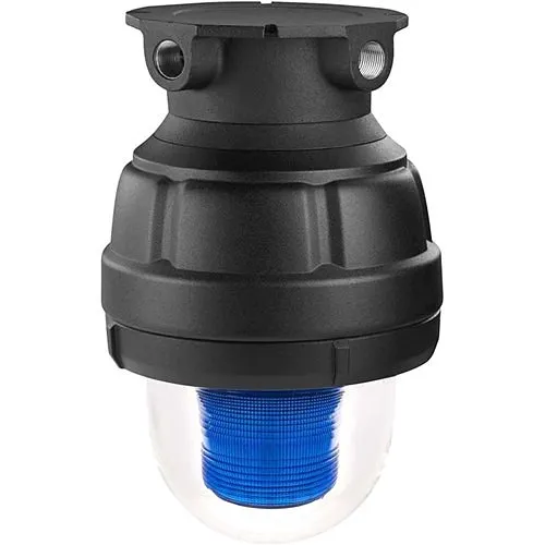 Federal Signal 27XST Explosion-Proof Strobe Light, Modular, In-Rush Limited, 120VAC, Blue
