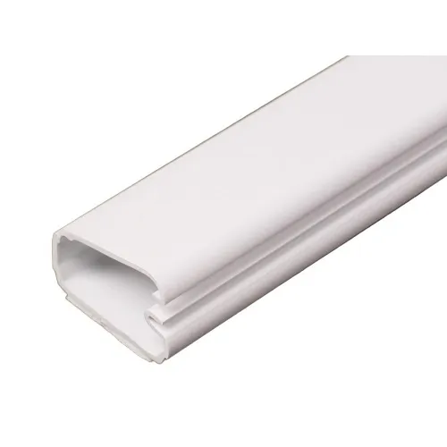 Wiremold 2800L8-WH 2800 Series Uniduct 1-Piece Latching Cable Raceway Fitting, 8'L, TAA Compliant, White