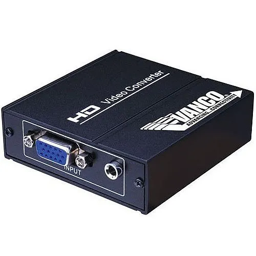 Vanco 280553 VGA to HMDI Converter with Scaling