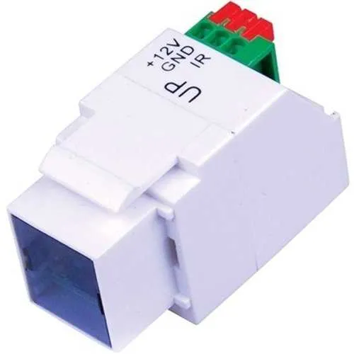 Vanco 280737 IR Keystone Receiver, White