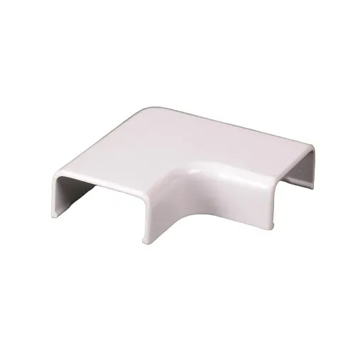 Wiremold 2811-WH Uniduct Flat Elbow Fitting, TAA Compliant, Whitev