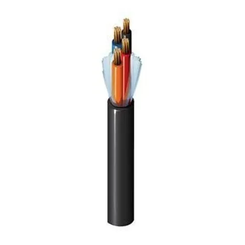 Dotworkz 28600A 0105000 Tinned Copper Stranded Wire, 6 Conductors, 18 AWG, 6', Bare Copper, Polyvinyl Chloride Insulation