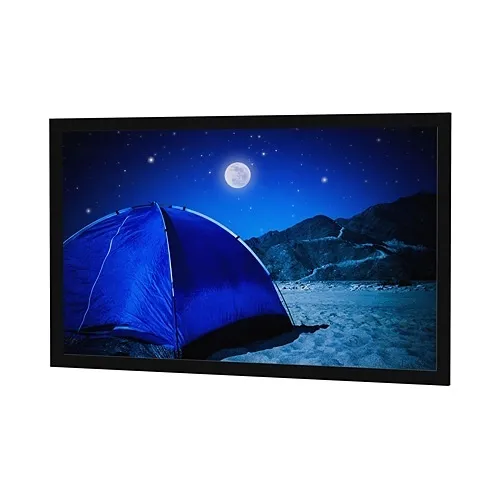 Da-Lite 28848V Parallax Fixed Frame Projection Screen, Wall Mounted Screen with Beveled Frame, 16:9 HDTV Parallax 0.8, 120" Screen, TAA Compliant