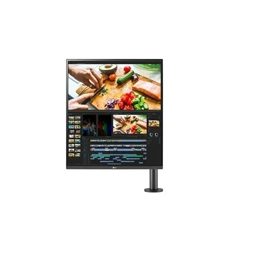 LG Pro 28BQ780-B 27" DualUp Video Monitor with Ergonomic Stand