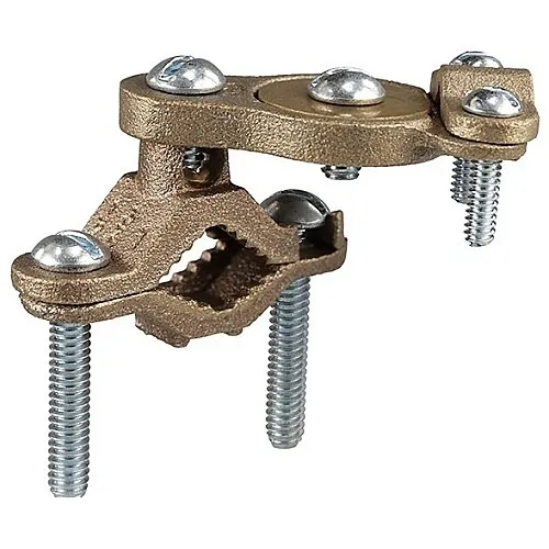 Dottie 28SWV Anchor, 1-1/4"-2" Bronze Armored Ground Clamp with Swive