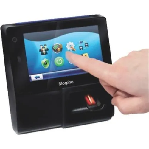 IDEMIA 293638877 MorphoAccess SIGMA WR Biometric, Card Reader Embedded RFID, MIFARE DESfire