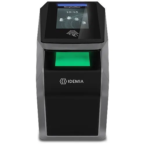 IDEMIA MPH-AC004B MorphoWave XP MDPI Contactless Fingerprint Terminal with Extended Performance