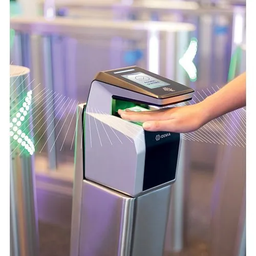 IDEMIA MPH-AC004B MorphoWave XP MDPI Contactless Fingerprint Terminal with Extended Performance