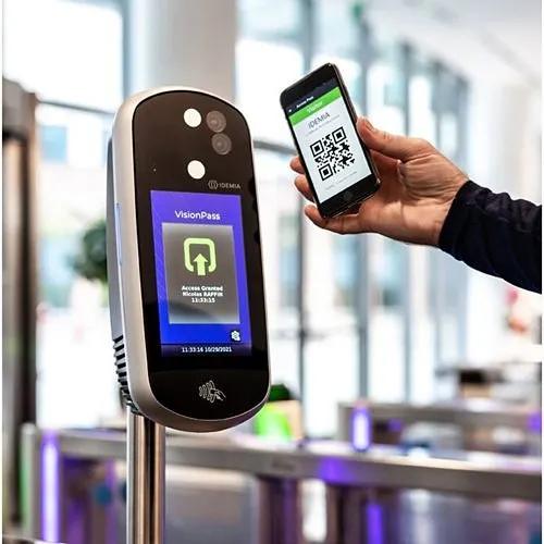 IDEMIA 293744604 VisionPass Reader MDPI Frictionless Facial Recognition, Mifare, Desfire, Prox, ICLASS