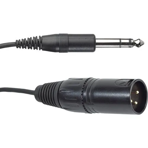 AKG 2955H00500 MK HS Studio Headset Cable for Studio and Moderators with 3-Pin XLR+1/4" Stereo Connectors
