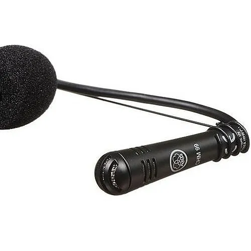 AKG 2965H00150 CHM 99 Hanging Cardioid Condenser Microphone, Black