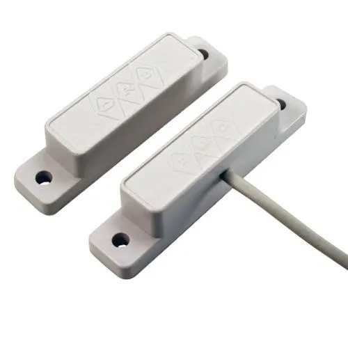GRI 29PD-G 29P Series Standard Surface Mount Magnetic Reed Switch Set, Standard Gap, DPDT, CX2, Gray