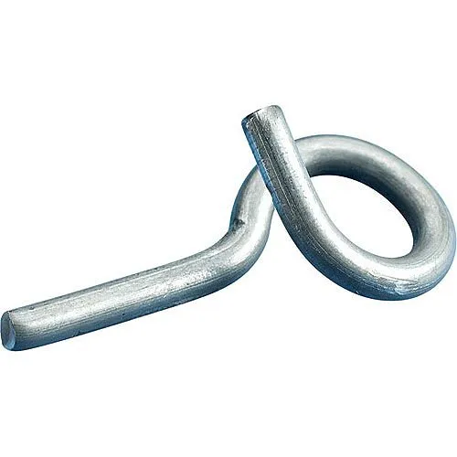 nVent CADDY 2BR20 1-1/4" Plain Bridle Ring, #8 Wire Size, Electrogalvanized Steel