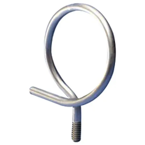 nVent CADDY 2BRT32 2" Threaded Bridle Ring with Metal Screw, #10 Screw Size, Electrogalvanized Steel
