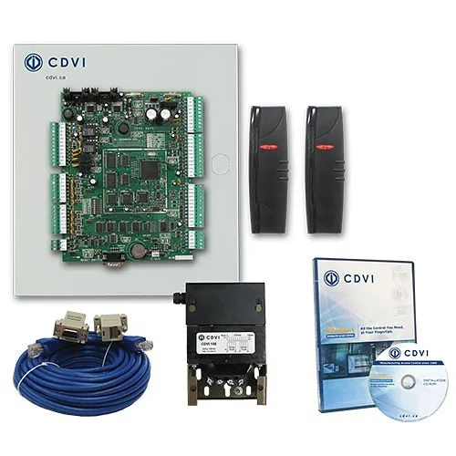 CDVI 2DMK 2-Door Master Kit with Serial Cable