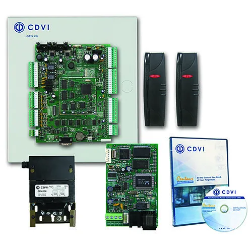 CDVI 2DMKIP Centaur 2-Door Master Kit with IP Converter