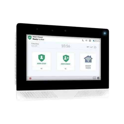 2GIG EDG-RK Edge Remote Keypad, Wireless Secondary Touchscreen Alarm Keypad for 2GIG Panels